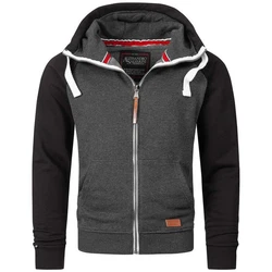 Alessandro Salvarini Sweatjacke ASRiomi Dunkelgrau/Grau