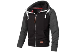 Alessandro Salvarini Sweatjacke ASRiomi Dunkelgrau/Schwarz