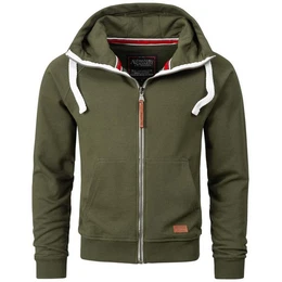 Sweatjacke ASParma Sweatjacke mit zwei farbigem Reiverschluss