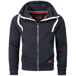 Sweatjacke ASParma Sweatjacke mit zwei farbigem Reiverschluss