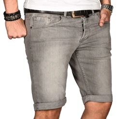 Alessandro Salvarini Shorts ASCesare Grau/Beige/Khaki/Braun