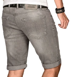 Alessandro Salvarini Shorts ASCesare Grau/Beige/Khaki/Braun