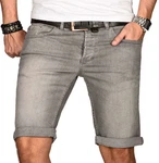 Alessandro Salvarini Shorts ASCesare Grau/Beige/Khaki/Braun