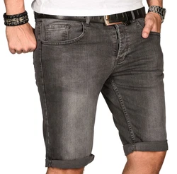 Alessandro Salvarini Shorts ASCesare Dunkelgrau/Grau/Braun/Khaki