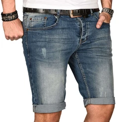 Alessandro Salvarini Shorts ASCesare Hellblau/Blau/Dunkelblau