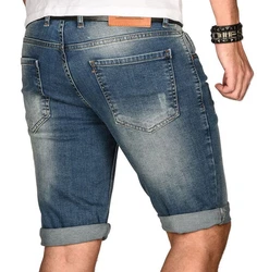 Alessandro Salvarini Shorts ASCesare Hellblau/Blau/Dunkelblau