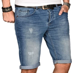 Alessandro Salvarini Shorts ASCesare Blau/Hellblau/Dunkelblau