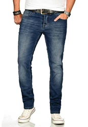 Alessandro Salvarini Straight Jeans ASAngelo Blau/Dunkelblau/Hellblau