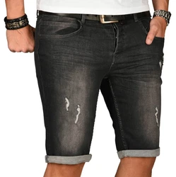 Alessandro Salvarini Shorts ASCanluca Braun/Schwarz/Dunkelgrau/Dunkelbraun/Beige/Khaki