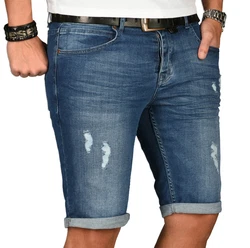 Alessandro Salvarini Shorts ASCanluca Blau/Dunkelblau/Hellblau