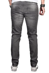 Alessandro Salvarini Jeans ASLuca Dunkelgrau/Hellgrau/Grau