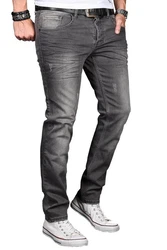 Alessandro Salvarini Jeans ASLuca Dunkelgrau/Hellgrau/Grau
