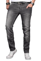 Alessandro Salvarini Jeans ASLuca Dunkelgrau/Hellgrau/Grau