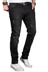 Alessandro Salvarini Jeans ASLuca Schwarz/Dunkelgrau/Grau