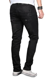 Alessandro Salvarini Jeans ASLuca Schwarz/Dunkelgrau/Grau