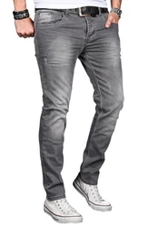 Alessandro Salvarini Jeans ASLuca Dunkelgrau/Grau/Hellgrau