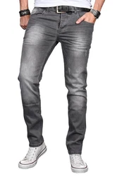Alessandro Salvarini Jeans ASLuca Dunkelgrau/Grau/Hellgrau