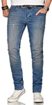 Alessandro Salvarini Straight-Jeans ASElia (Elia) Hellblau/Blau