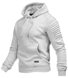 Alessandro Salvarini Hoodie ASBikr Grau/Hellgrau