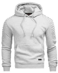 Alessandro Salvarini Hoodie ASBikr Grau/Hellgrau