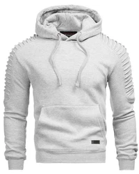 Alessandro Salvarini Hoodie ASBikr Grau/Hellgrau
