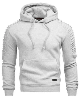 Alessandro Salvarini Hoodie ASBikr Grau/Hellgrau