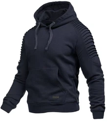 Alessandro Salvarini Hoodie ASBikr Dunkelblau