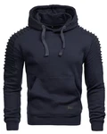 Alessandro Salvarini Hoodie ASBikr Dunkelblau