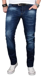 Alessandro Salvarini Straight-Jeans ASGenova 