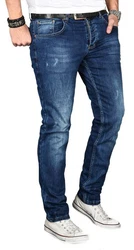Alessandro Salvarini Straight-Jeans ASGenova 