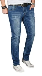 Alessandro Salvarini Straight-Jeans ASGenova 