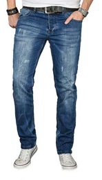 Straight-Jeans ASGenova Stretch mit Elasthan