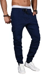 Alessandro Salvarini Cargohose ASCuffy Dunkelblau/Blau