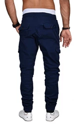 Alessandro Salvarini Cargohose ASCuffy Dunkelblau/Blau