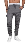 Alessandro Salvarini Cargohose ASCuffy Hellgrau/Grau/Dunkelgrau/Khaki