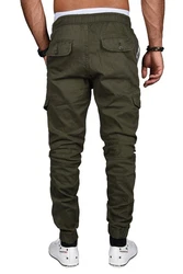 Alessandro Salvarini Cargohose ASCuffy Dunkelgrün/Khaki