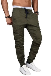 Alessandro Salvarini Cargohose ASCuffy Dunkelgrün/Khaki