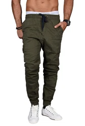 Alessandro Salvarini Cargohose ASCuffy Dunkelgrün/Khaki