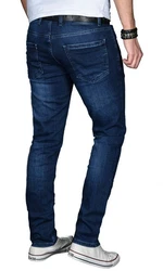 Alessandro Salvarini Straight Jeans ASMinero Slim Fit Jeans 