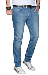 Alessandro Salvarini Straight Jeans ASMinero Slim Fit Jeans 
