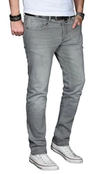 Alessandro Salvarini Straight Jeans ASMinero Slim Fit Jeans 