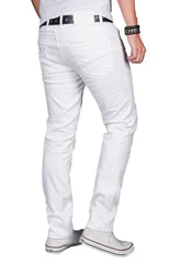 Alessandro Salvarini Straight Jeans ASMinero Slim Fit Jeans 