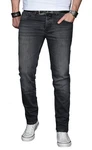 Alessandro Salvarini Straight Jeans ASMinero Slim Fit Jeans 