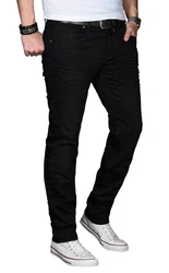 Alessandro Salvarini Straight Jeans ASMinero Slim Fit Jeans 