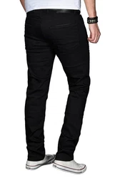 Alessandro Salvarini Straight Jeans ASMinero Slim Fit Jeans 