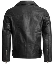 Rock Creek Lederjacke H-182 Creme/Schwarz/Grau