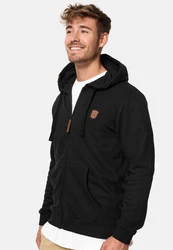 Indicode Strickpullover Braidwood Schwarz