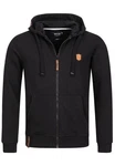Indicode Strickpullover Braidwood Schwarz