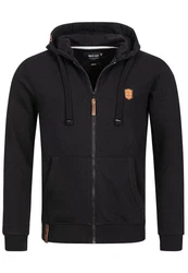 Indicode Strickpullover Braidwood Schwarz