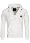 Indicode Strickpullover Braidwood Offwhite